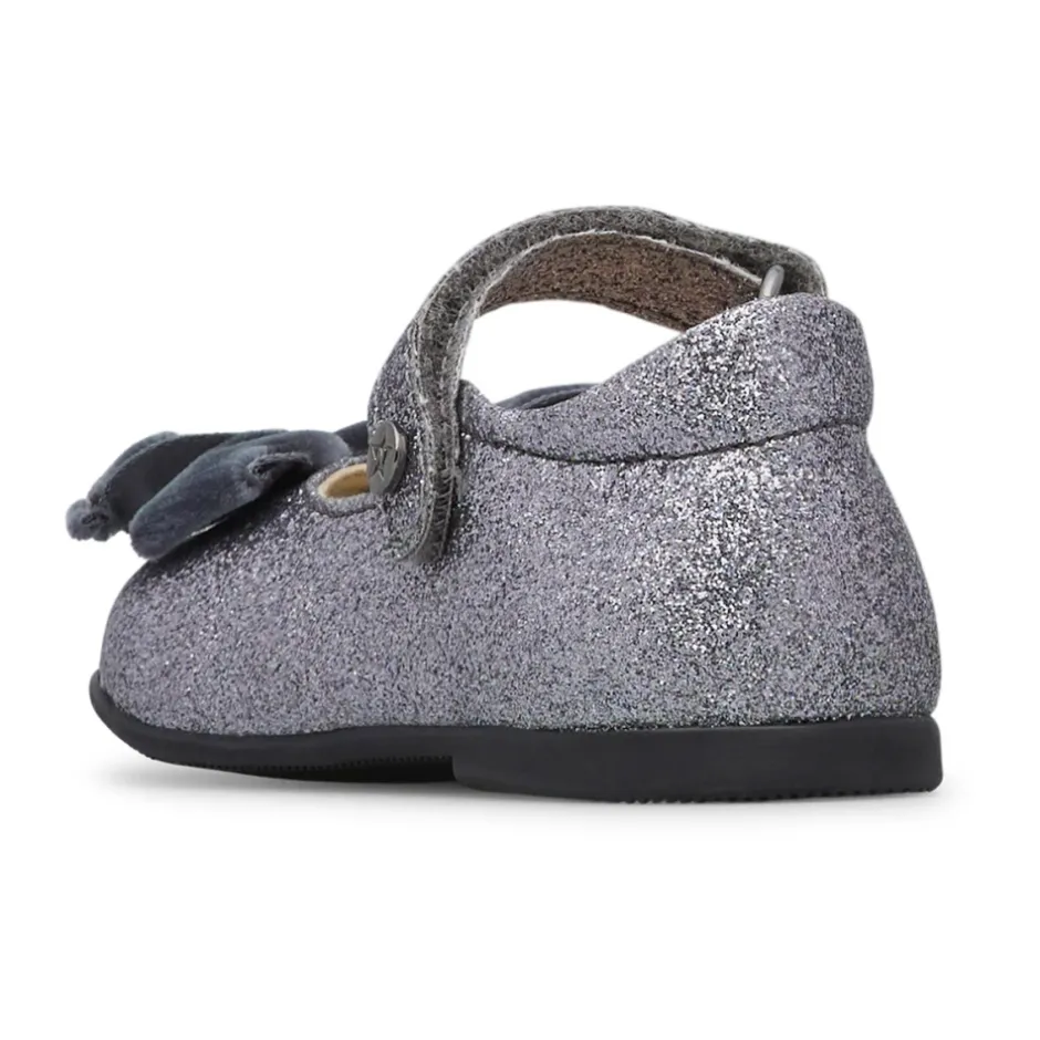 Sale Glitter Fabric Ballerina Børn Ballerinasko