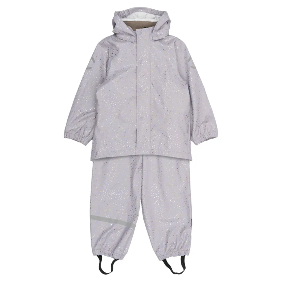 Glitter Rain Set - Lavender Aura Børn Overtøj