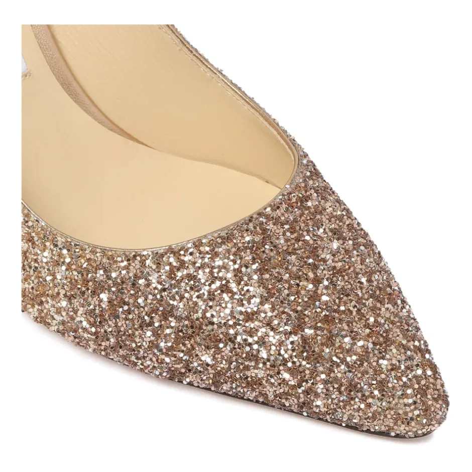 Best Glitter Romy Pumps med Hæl Dame Pumps|Stiletter