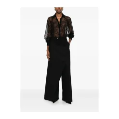 Discount Gonna Pantalone Effetto Wrap Dame Bukser