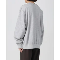Hot Bomuldssweatshirt Broderet Logo Sweatshirts