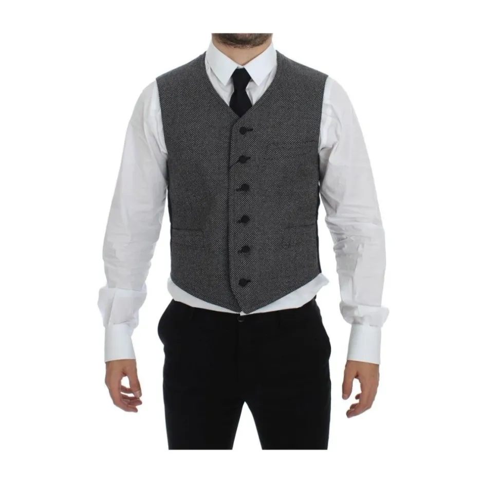 Best Klassisk Pasform Kjole Vest Jakkesæt