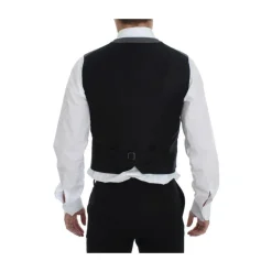 Best Klassisk Pasform Kjole Vest Jakkesæt