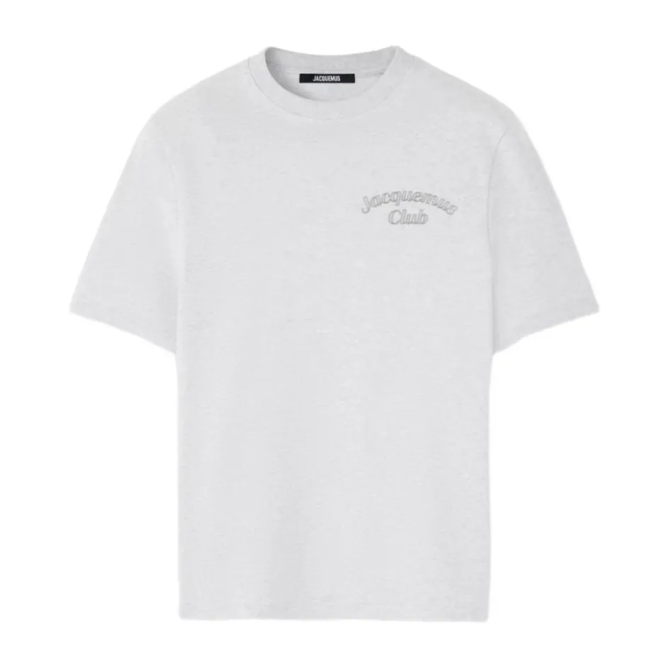 Logo Detalje Crew Neck T-shirt T-Shirts