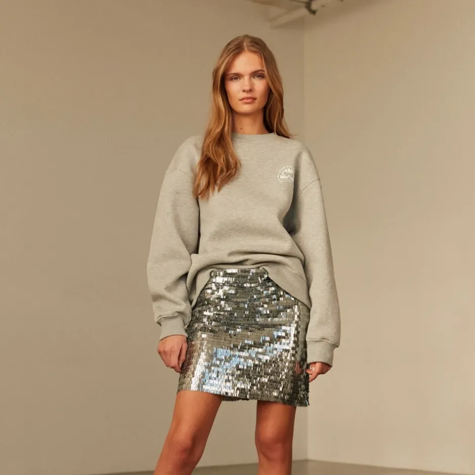 Melange Ski Patrol Sweatshirt til Kvinder Dame Sweatshirts