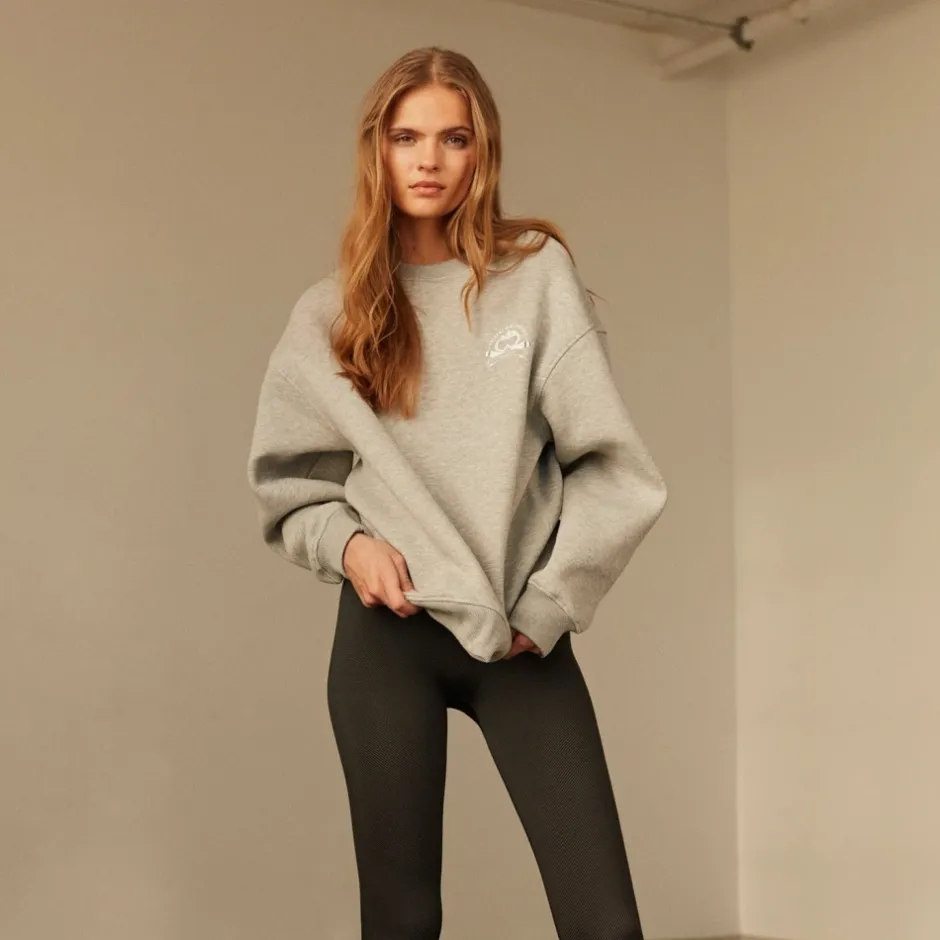 Melange Ski Patrol Sweatshirt til Kvinder Dame Sweatshirts