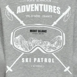 Melange Ski Patrol Sweatshirt til Kvinder Dame Sweatshirts