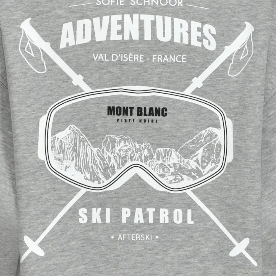 Melange Ski Patrol Sweatshirt til Kvinder Dame Sweatshirts