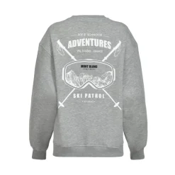 Melange Ski Patrol Sweatshirt til Kvinder Dame Sweatshirts