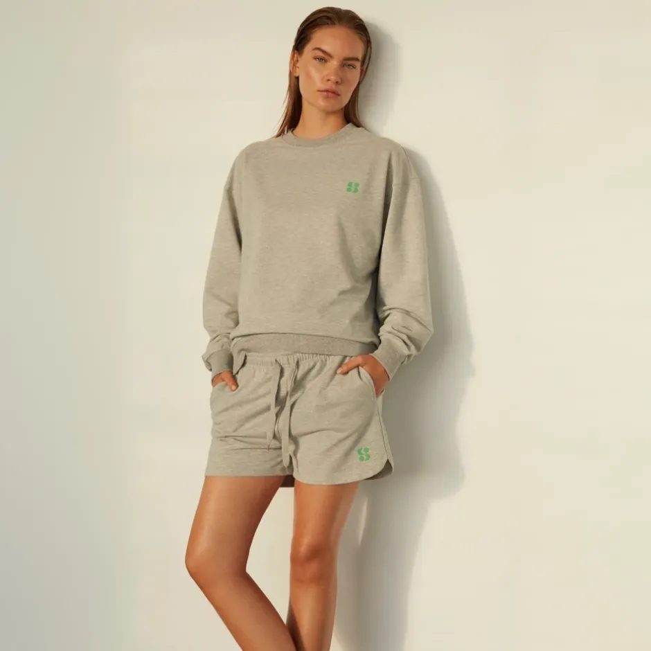 Discount Melange Sweatshirt til Kvinder - S232331 Dame Sweatshirts