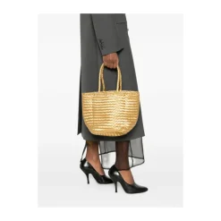 Clearance Grace Basket Bag Dame Indkøbstasker