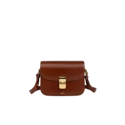 Outlet Grace Small Tasker med Guld Hardware Dame Skuldertasker