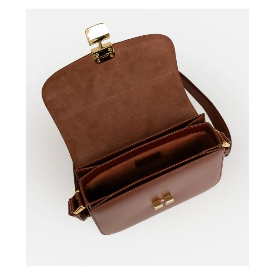 Outlet Grace Small Tasker med Guld Hardware Dame Skuldertasker