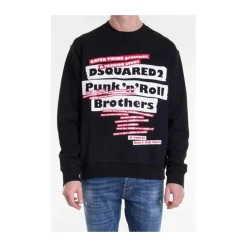 Hot Grafisk Print Urban Sweatshirt Sweatshirts