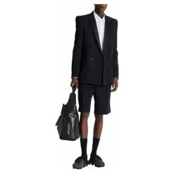 Hot Grain de poudre blazer med satin revers Jakkesæt