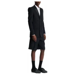 Hot Grain de poudre blazer med satin revers Jakkesæt