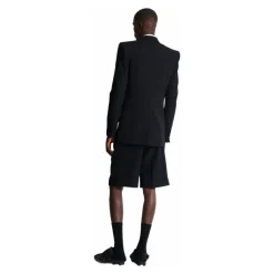 Hot Grain de poudre blazer med satin revers Jakkesæt