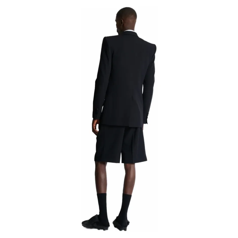 Hot Grain de poudre blazer med satin revers Jakkesæt