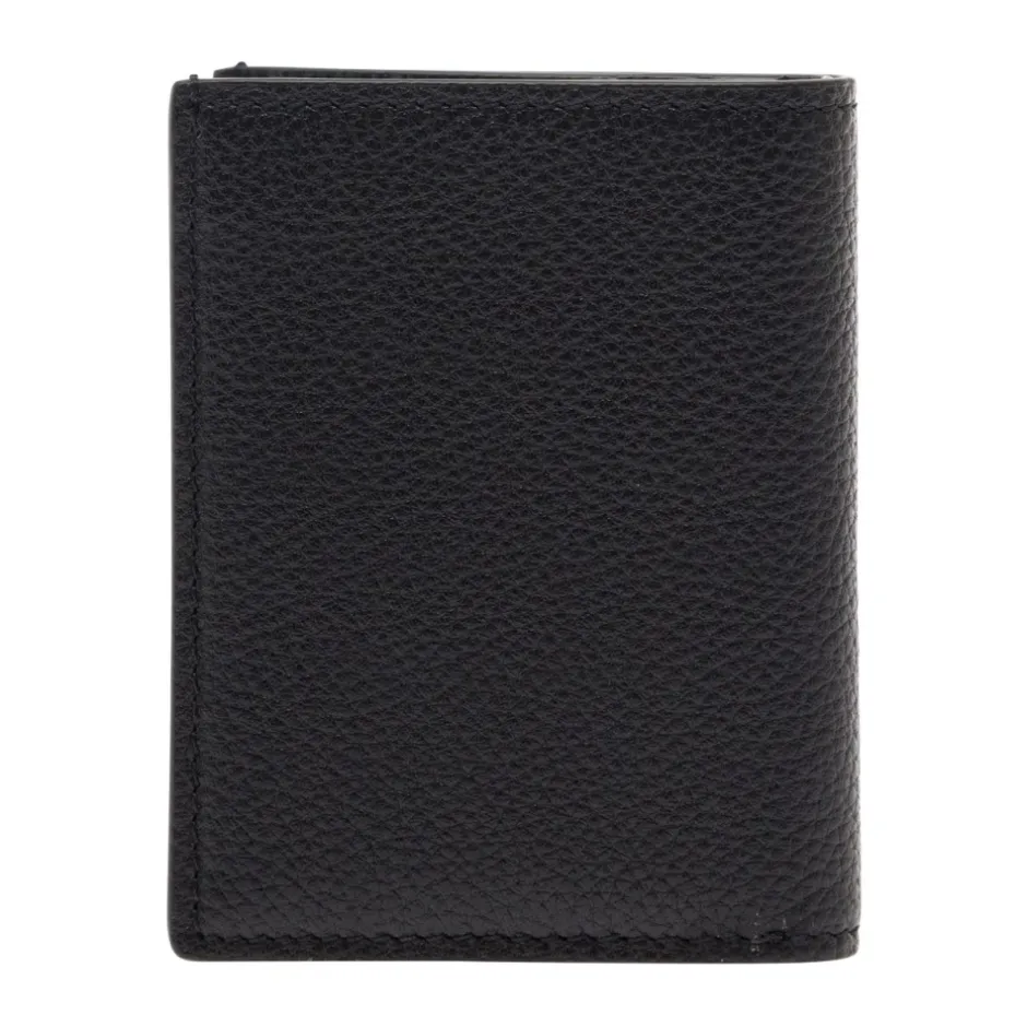 Best Grain Leather Folding Cardholder Punge & Kortholder