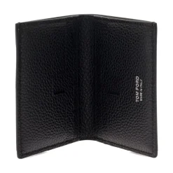 Best Grain Leather Folding Cardholder Punge & Kortholder