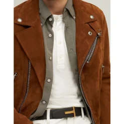Best Grain Leather T Icon Bælte Bælter