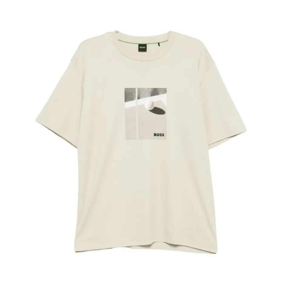 Sale Graphic Print Crew Neck T-Shirt T-Shirts