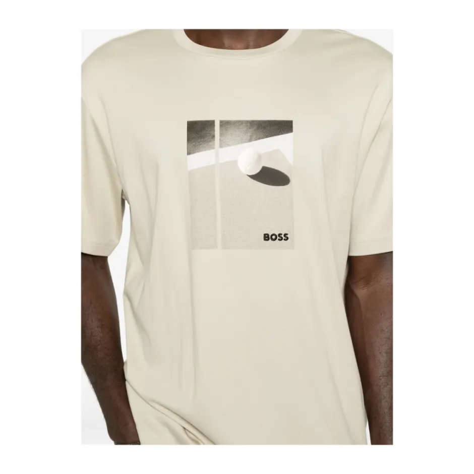 Sale Graphic Print Crew Neck T-Shirt T-Shirts