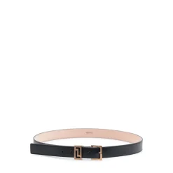 New Greca Goddess læderbælte 3 cm Dame Bælter