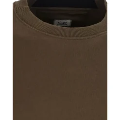 Crewneck Sweatshirt med Lynlåslomme Trøjer|Sweatshirts