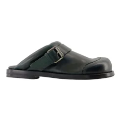 Hot Læder Spænde Mules Dame Loafers