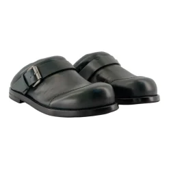 Hot Læder Spænde Mules Dame Loafers