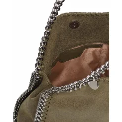 Vegan Skuldertaske Oliven Dame Håndtasker