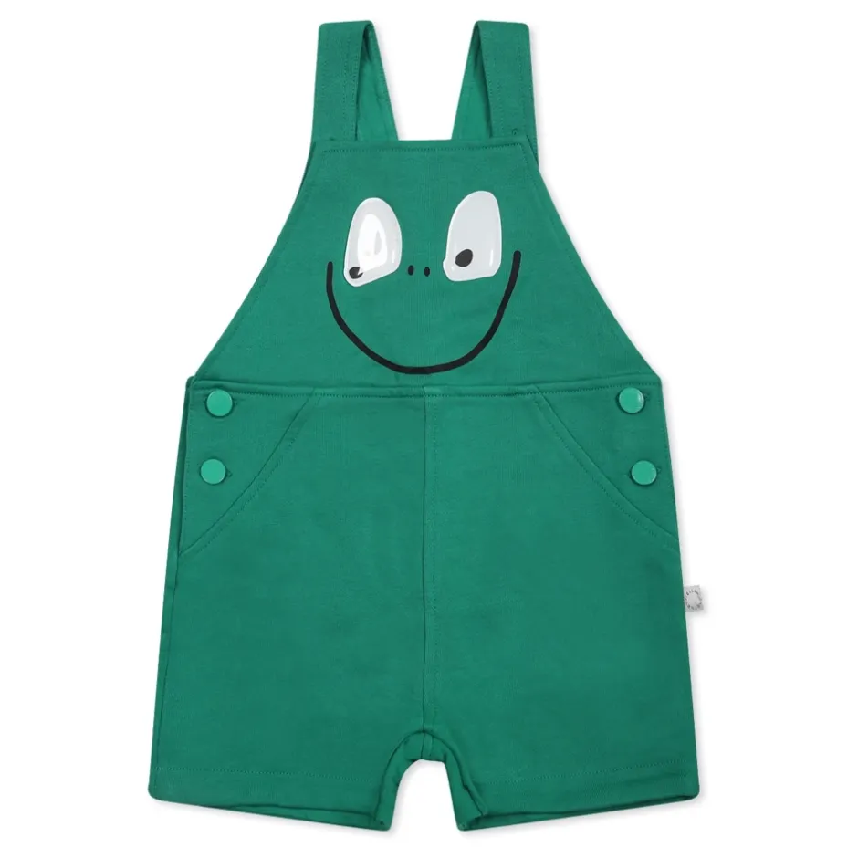 Outlet ne bomuldsbukser med frødetalje Børn Jumpsuits