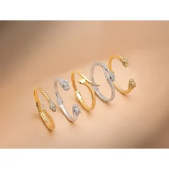 Outlet d CZ Panther Armbånd Dame Smykker