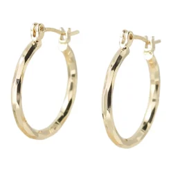 Clearance d Shiny Hoop Øreringe Dame Smykker