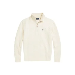 Discount Halvlynlås Sweater Strik