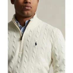 Discount Halvlynlås Sweater Strik