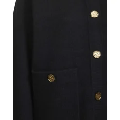Online Hammered Button Cardigan Dame Striktrøjer & Sweatere