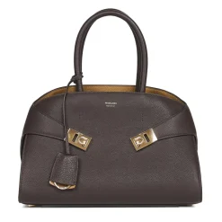 Hot Hammered Calfskin Top Handle Bag Dame Håndtasker
