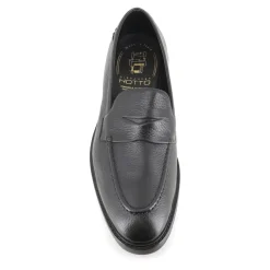 Discount Hammered Leather Loafer Loafers