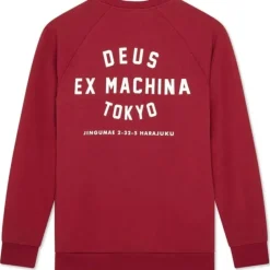 Outlet Harajuku Address Crew Sweatshirts