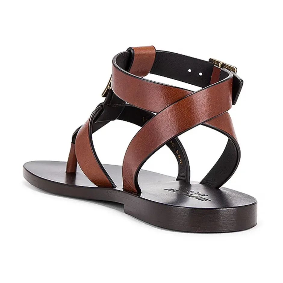 Hot Hardy lædersandaler Dame Sandaler