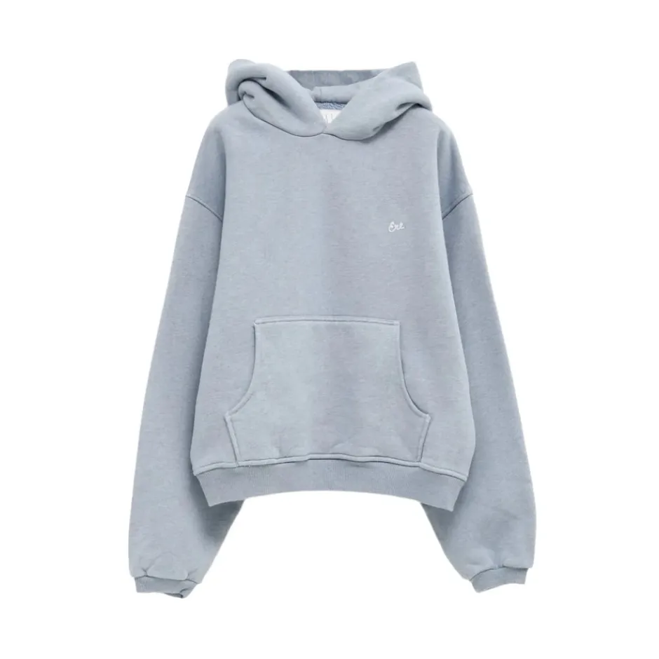 Clearance Heathered Hoodie Knit Trøjer