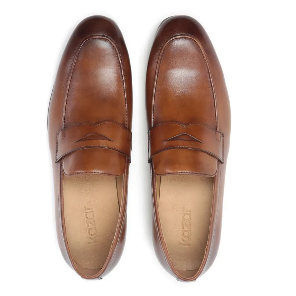 New Herre klassiske e læder loafers Loafers