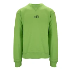 Sale Herre Pullover Sweatshirt med Icon Print Sweatshirts