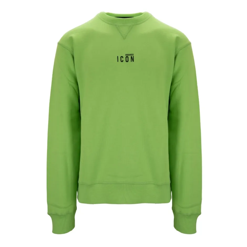 Sale Herre Pullover Sweatshirt med Icon Print Sweatshirts