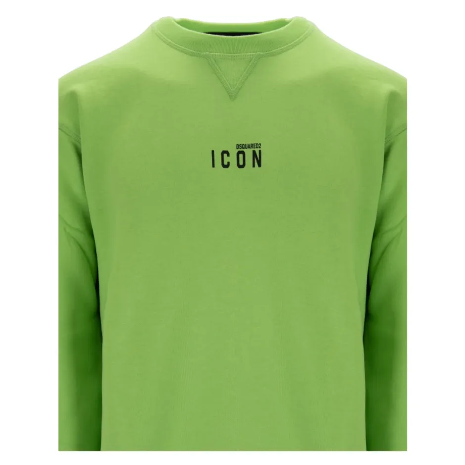Sale Herre Pullover Sweatshirt med Icon Print Sweatshirts