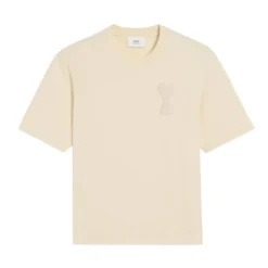 Hjerte Patch Bomuld Jersey T-shirt T-Shirts
