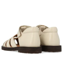 Online Hjerte Sandal med Velcro, Buttermilk Børn Sandaler