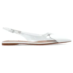 Best Hjerte-motiv slingback flade sko Dame Ballerina Sko
